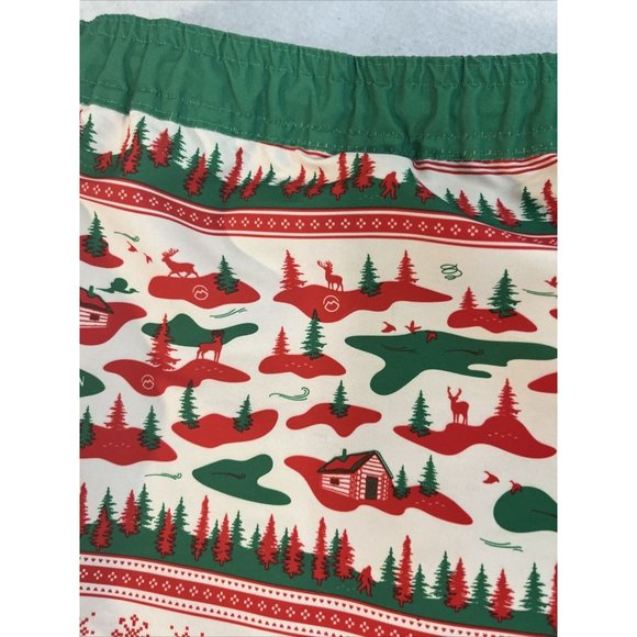 Magellan Christmas Swim Trunks 3X Water Repellent - Picture 8 of 11
